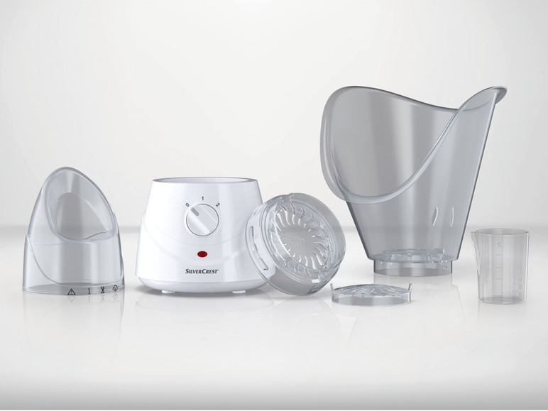 SILVERCREST® PERSONAL CARE Gesichtssauna »SGS 100 B1«, 2 Aufsätze Nur für heute