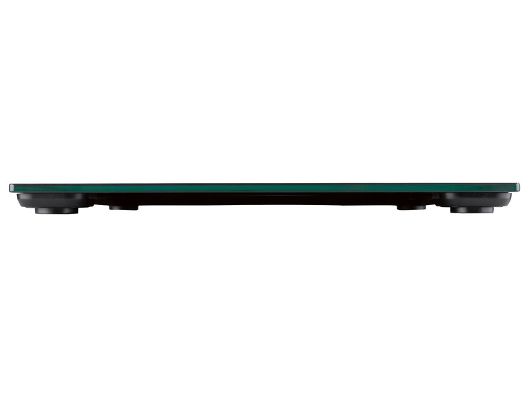 SILVERCREST® PERSONAL CARE Personenwaage, Slim Design, aus Glas 50% Rabatt für begrenzte Zeit