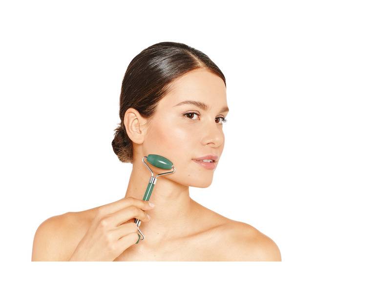 CIEN Beauty Rosenquarz-Gesichtsroller \ Quarz-Gesichtsroller \ Rosenquarz-Massagestein Hotsell