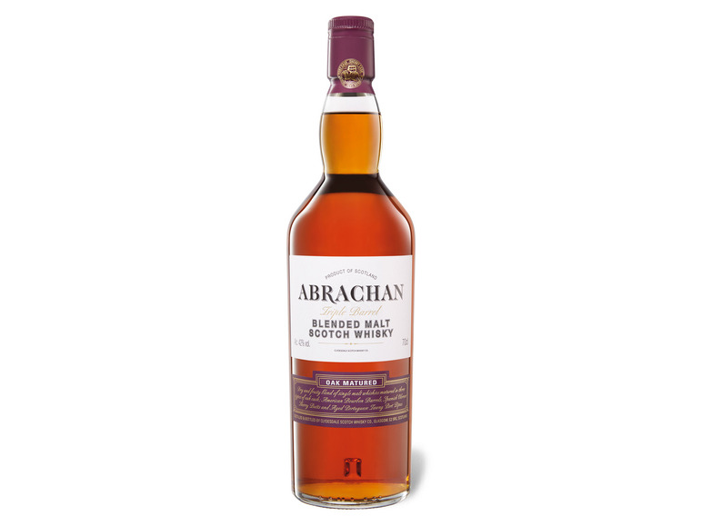 Abrachan Triple Barrel Blended Malt Scotch Whisky 42 % Vol Neueste Mode