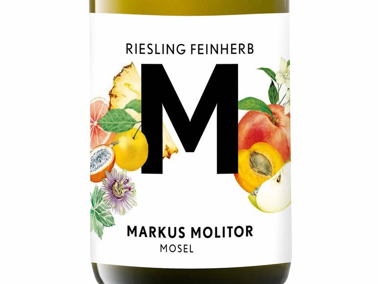 Markus Molitor "M" Riesling Mosel QbA feinherb, Weißwein 2022 Sonderangebote