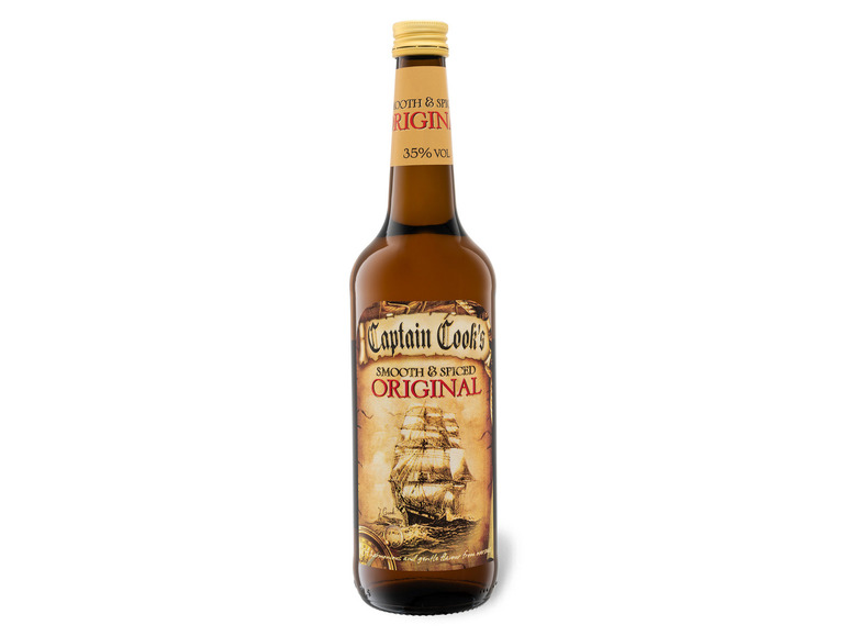 JAMES COOK Captain Cook´s Smooth & Spiced (Rum-Basis) 35% Vol VIP-Rabatte