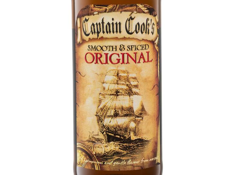 JAMES COOK Captain Cook´s Smooth & Spiced (Rum-Basis) 35% Vol VIP-Rabatte
