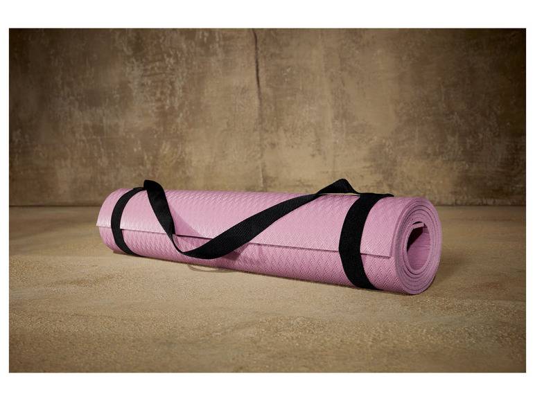CRIVIT Yogamatte 180 x 60 cm, mit Tragegurt Nur für heute