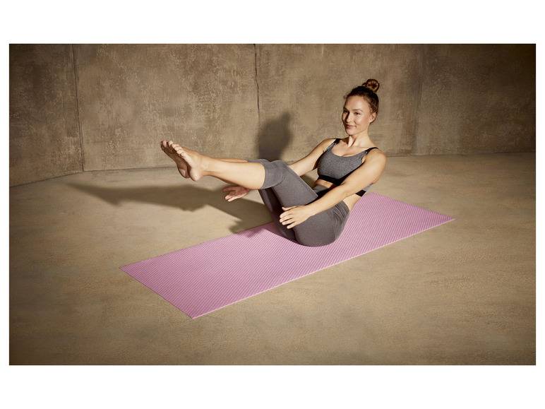 CRIVIT Yogamatte 180 x 60 cm, mit Tragegurt Nur für heute
