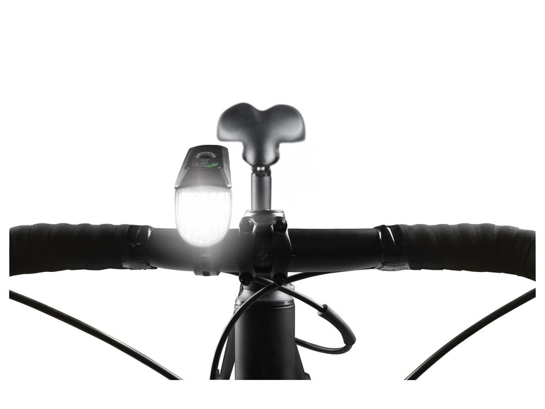 CRIVIT LED-Fahrradleuchten-Set, selbstabblendend 50% Rabatt mit kostenlosem Versand