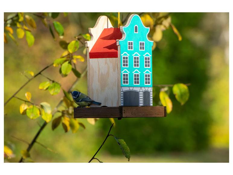 dobar Deko-Vogelhaus »Münster«, 19 x 19 x 30 cm, aus Holz Limitierter Zeitrabatt