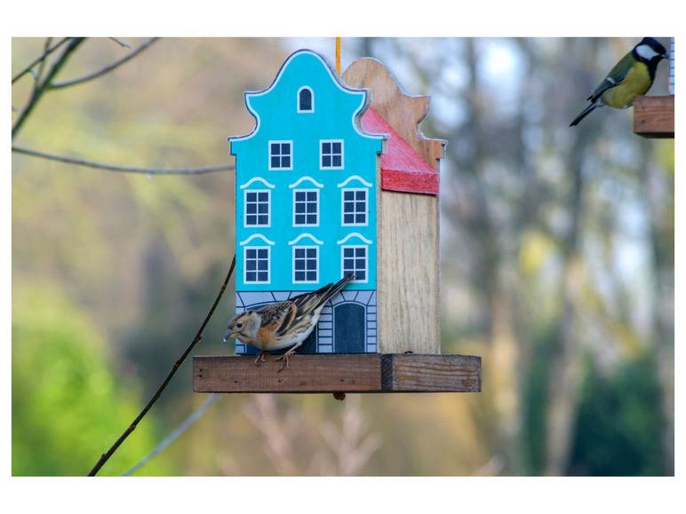 dobar Deko-Vogelhaus »Münster«, 19 x 19 x 30 cm, aus Holz Limitierter Zeitrabatt