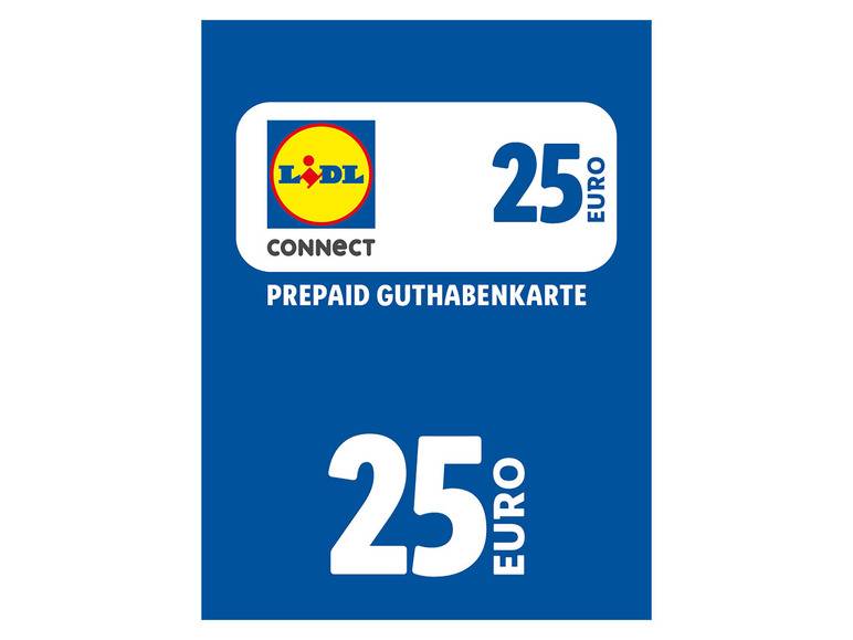 Lidl Connect Guthabenkarte über 25€ VIP-Rabatte