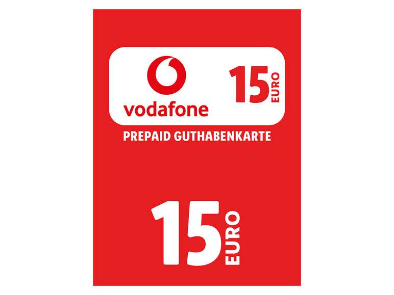 Vodafone-Aufladenummer über 15 EUR Zeitbegrenzte Promotion