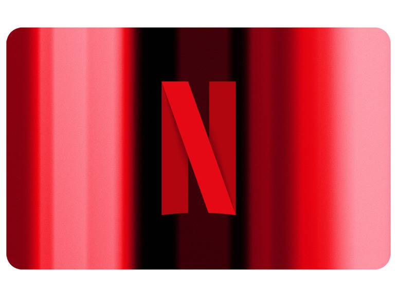Netflix Geschenkkarte über 25 € Kostenloser Versand international