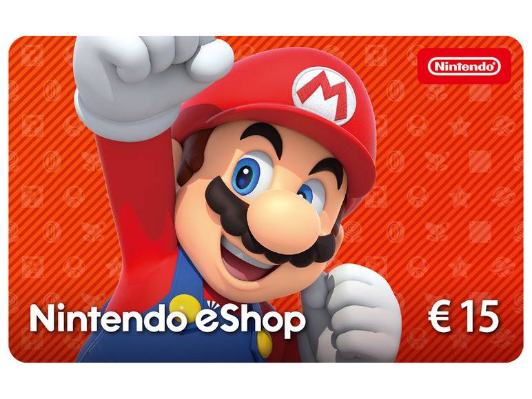 Nintendo eShop Card: 15€ Verkauf
