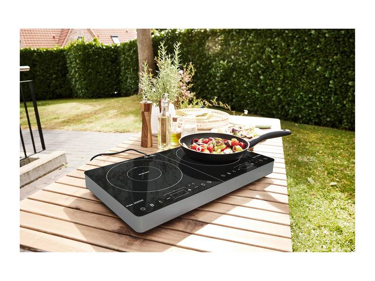 SILVERCREST® KITCHEN TOOLS Doppelinduktionskochplatte »SDI 3500 E1« Limitierter Zeitrabatt