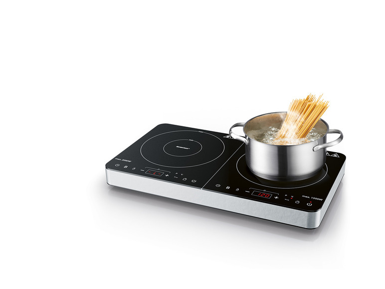 SILVERCREST® KITCHEN TOOLS Doppelinduktionskochplatte »SDI 3500 E1« Limitierter Zeitrabatt