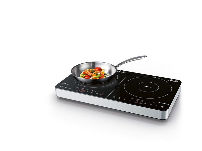 SILVERCREST® KITCHEN TOOLS Doppelinduktionskochplatte »SDI 3500 E1« Limitierter Zeitrabatt