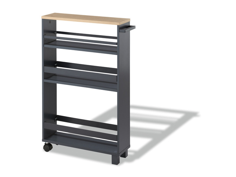LIVARNO home Küchen-Nischenwagen, mit 3 Ablageflächen Fabrik Onlineshop