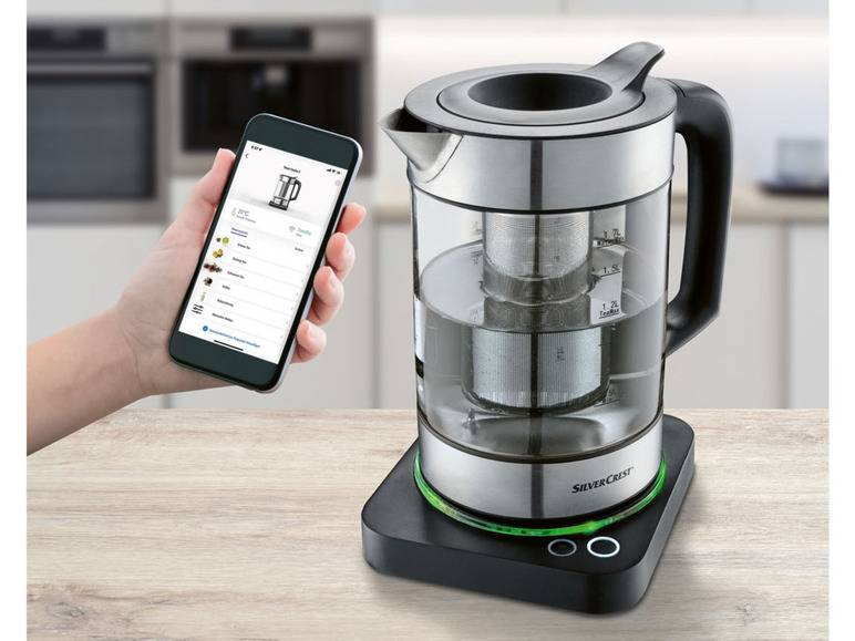 SILVERCREST® KITCHEN TOOLS Wasserkocher Smart »SWS 3000 A1«, 1,7 l Fabrikpreis