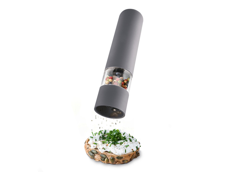 SILVERCREST® KITCHEN TOOLS Salz- oder Pfeffermühle, mit integriertem Licht Saisonschlussverkauf