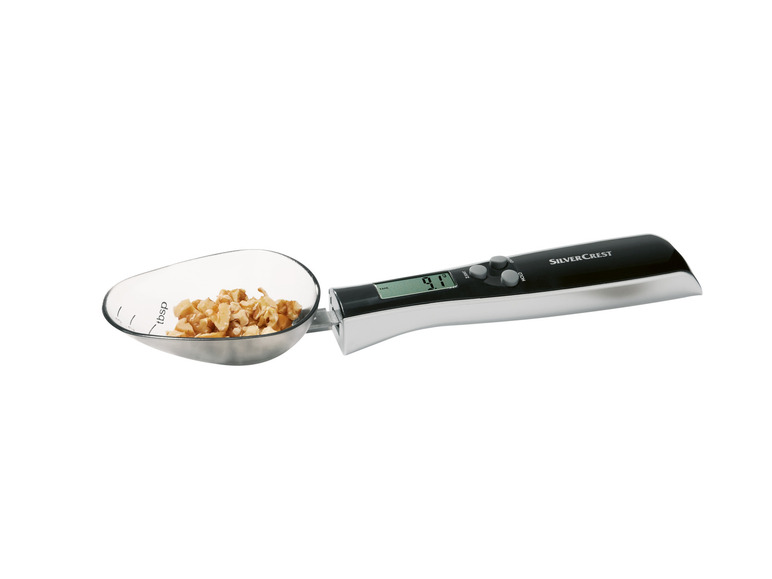 SILVERCREST® KITCHEN TOOLS Digitale Löffelwaage, spülmaschinengeeignet Weihnachtsangebot