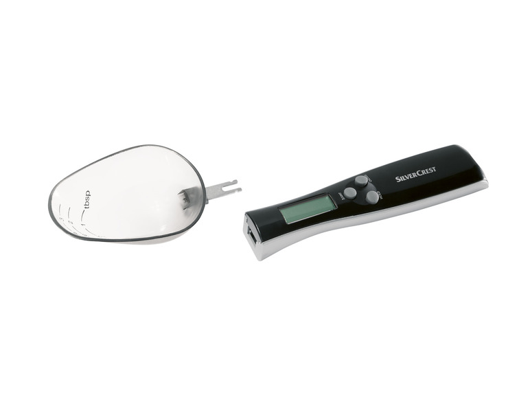 SILVERCREST® KITCHEN TOOLS Digitale Löffelwaage, spülmaschinengeeignet Weihnachtsangebot