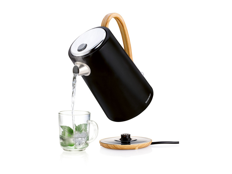SILVERCREST® KITCHEN TOOLS Wasserkocher SWKH 3000 B2, mit 360°-Drehsockel Osterangebot