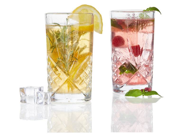 ERNESTO® Kristall-Whiskey- /Longdrinkgläser, 4er-Set Top Angebot