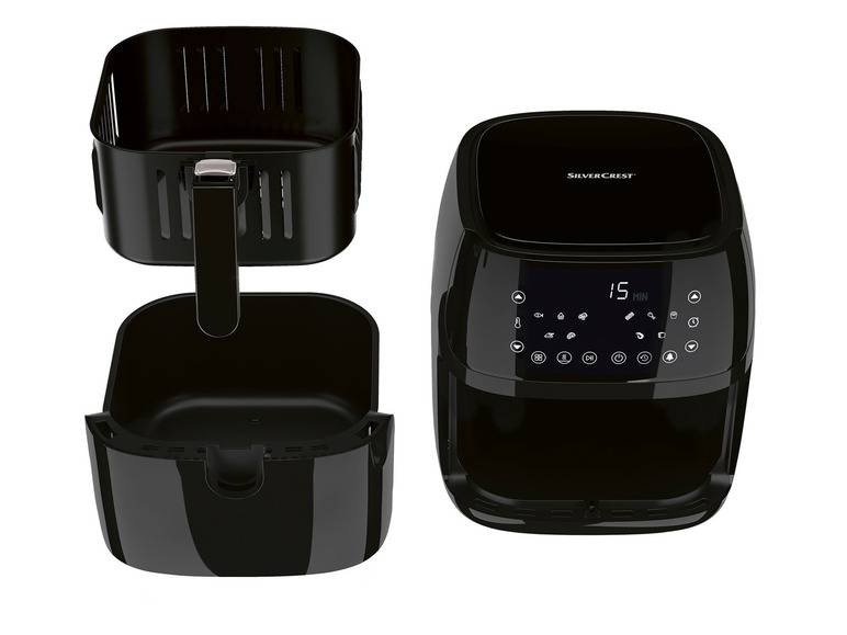 SILVERCREST® KITCHEN TOOLS Digitale Heißluft-Fritteuse XL, »SHFD 2150 A2« 2150 W Tägliche Deals