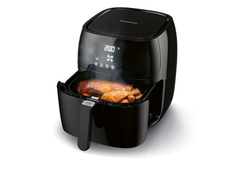 SILVERCREST® KITCHEN TOOLS Digitale Heißluft-Fritteuse XL, »SHFD 2150 A2« 2150 W Tägliche Deals