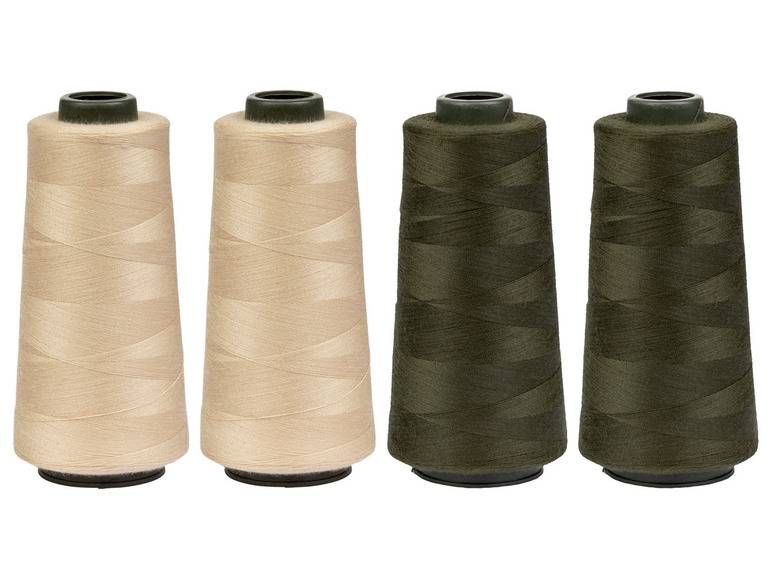 crelando® Overlock Nähgarn, 2.500 m, 4-teilig Neueste Stile