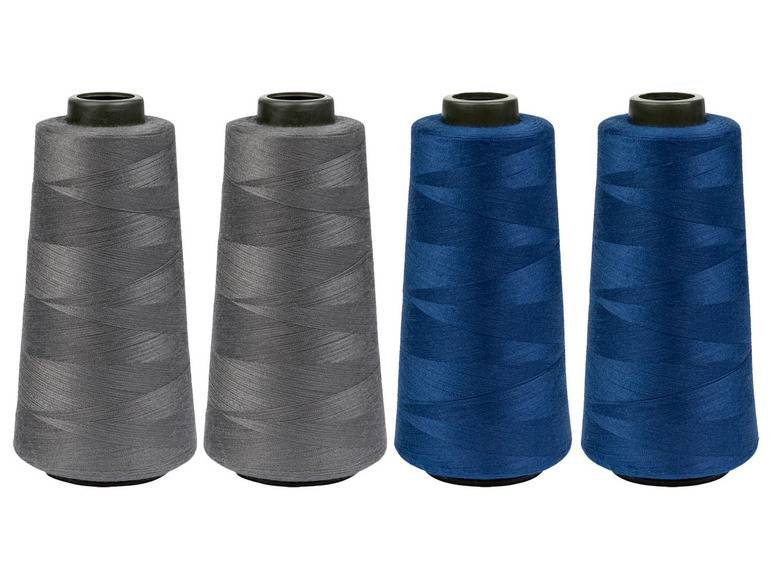 crelando® Overlock Nähgarn, 2.500 m, 4-teilig Neueste Stile