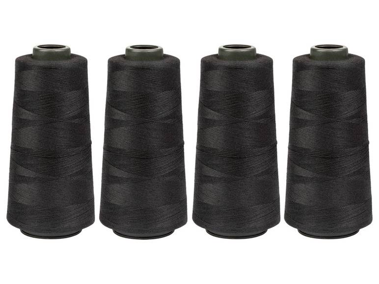 crelando® Overlock Nähgarn, 2.500 m, 4-teilig Neueste Stile
