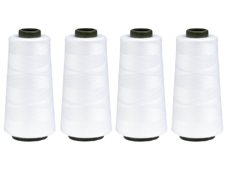 crelando® Overlock Nähgarn, 2.500 m, 4-teilig Neueste Stile
