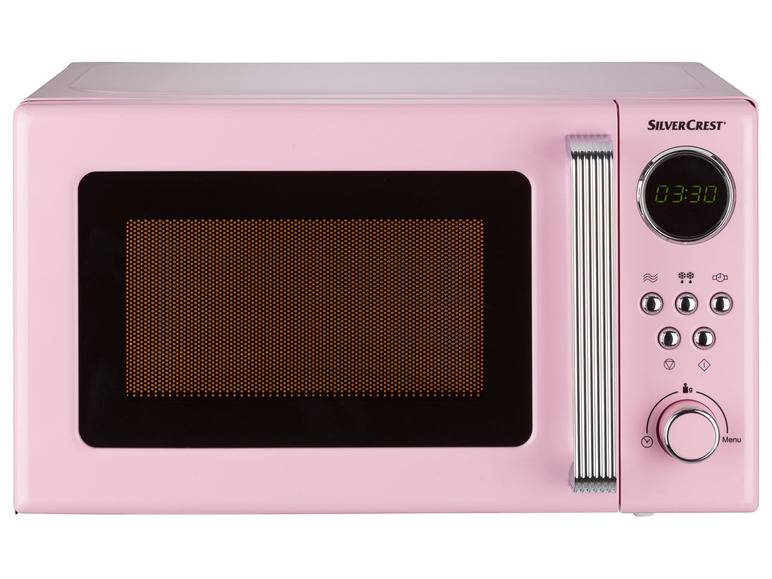 SILVERCREST® KITCHEN TOOLS Mikrowelle »SMWC 700 C1«, 17l, 700 W rosa