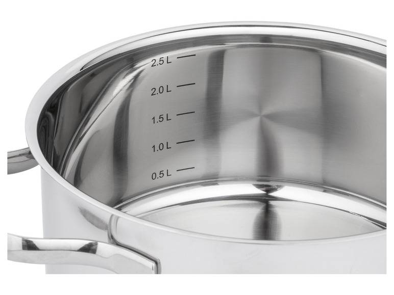 ERNESTO® Edelstahl-Topf, mit Deckel, Ø 20 cm Bis zu 60% Rabatt