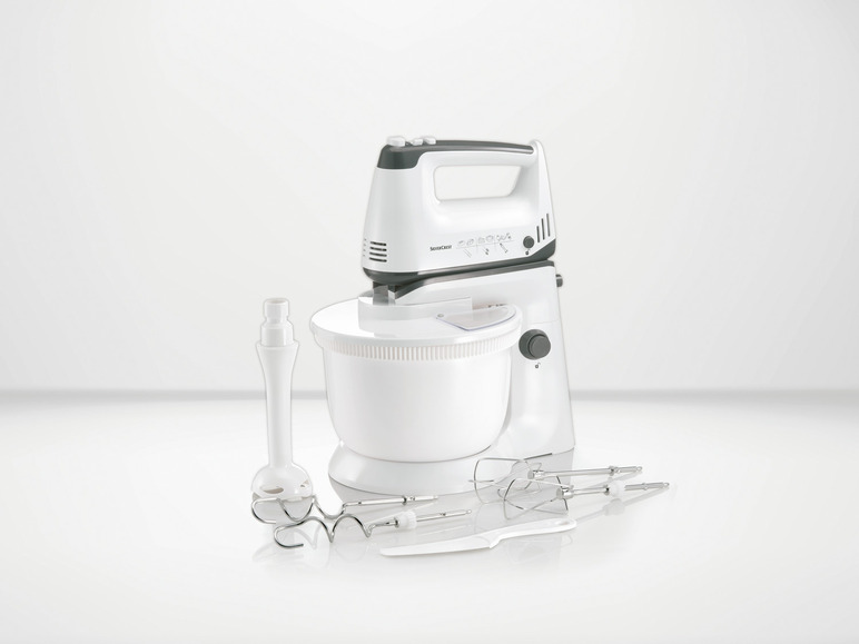 SILVERCREST® KITCHEN TOOLS Handmixer SHMS 300 C2 mit Schüssel und Spritzschutz Bis zu 55% Rabatt