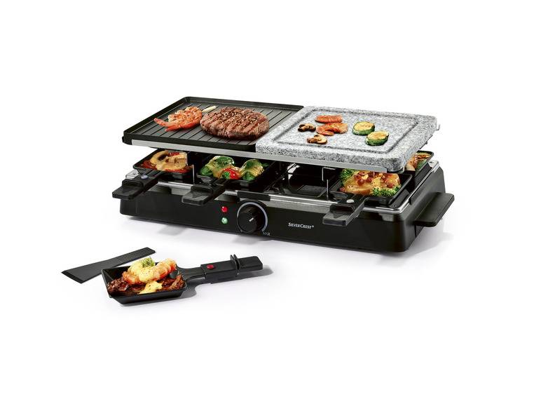 SILVERCREST® KITCHEN TOOLS Raclette-Grill »SRGS 1400 E1«, mit heißem Stein, 1400 W Kostenloser Versand international