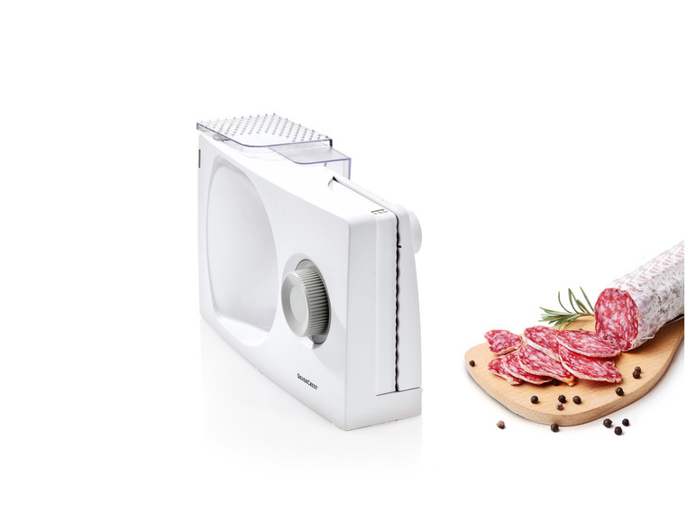 SILVERCREST® KITCHEN TOOLS Elektrischer Allesschneider »SAS 100 A1«, klappbar Fabrikladen
