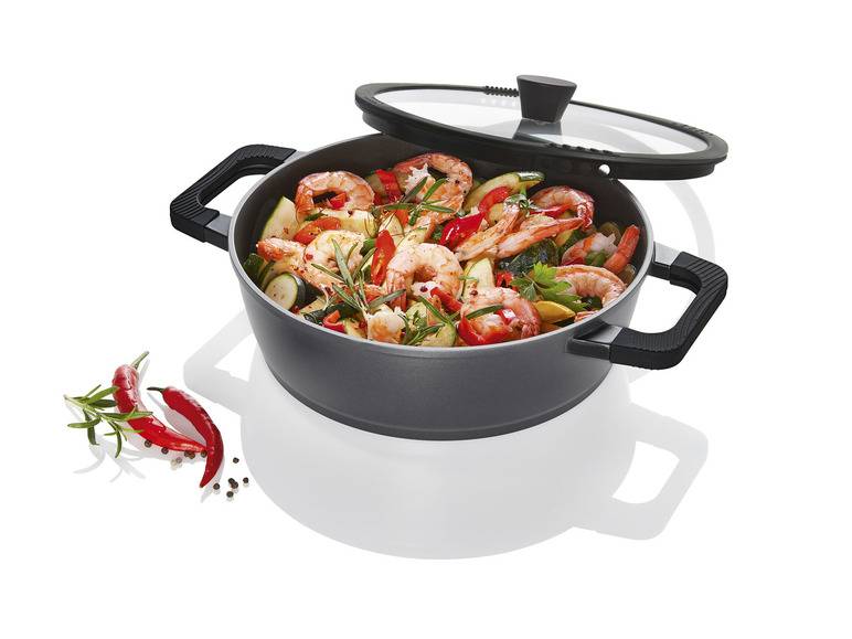 ERNESTO® Alu-Servierpfanne, Ø 28 cm Black Friday Preise