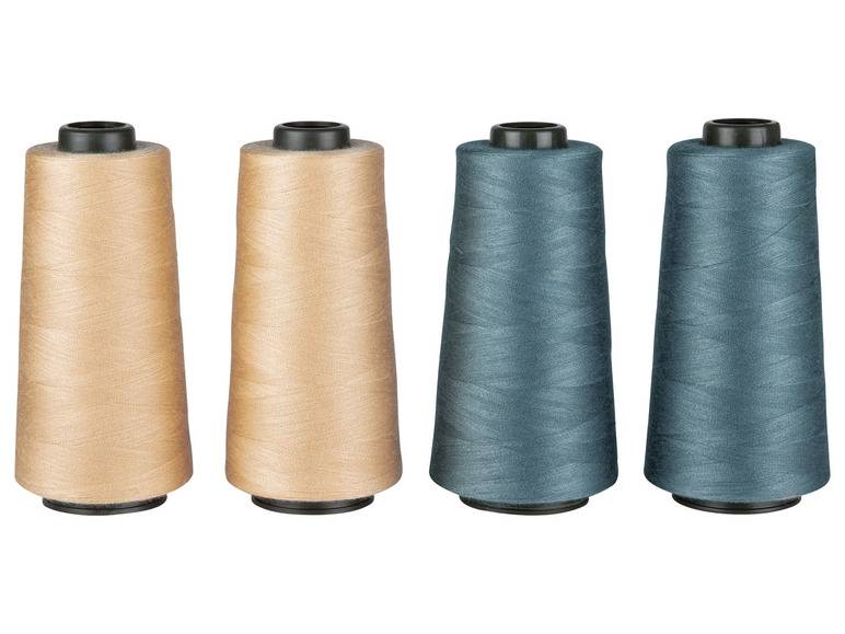 crelando® Overlock Nähgarnspule 2.500m 4er im Angebot
