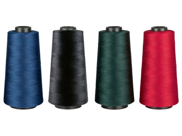 crelando® Overlock Nähgarnspule 2.500m 4er im Angebot