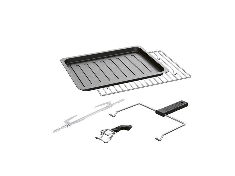 SILVERCREST® KITCHEN TOOLS Grill- und Backautomat »SGBR 1500 D4«, mit rotierendem Grillspieß Fabrik Onlineshop