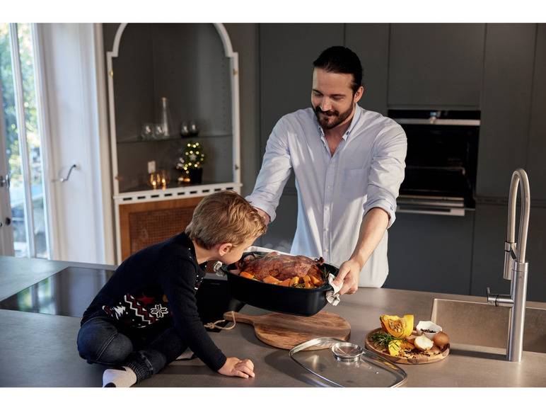 ERNESTO® Bräter Aluguss 5,7 L keramikbeschichtet Online Shopping