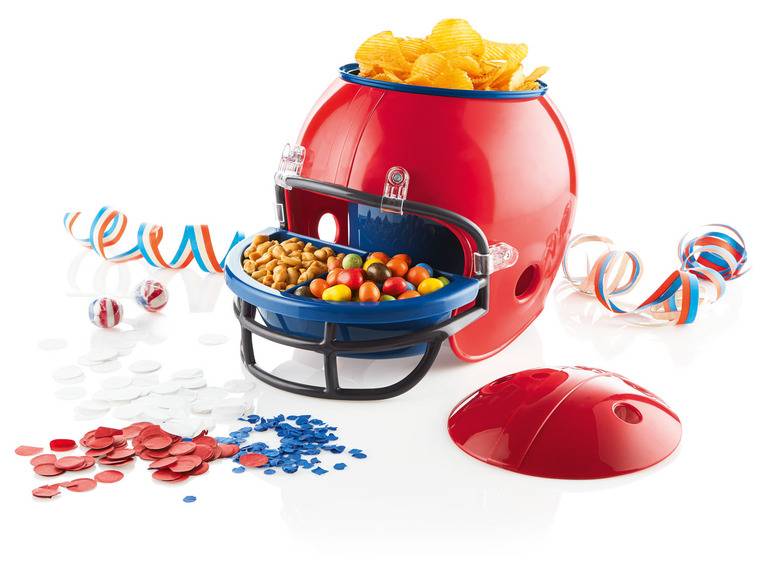 ERNESTO® Snackhelm, Football-Helm-Optik, herausnehmbare Behälter Online Outlet