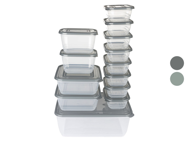 ERNESTO® Frischhaltedosen-Set, 13 Stück Letzte 3 Tage