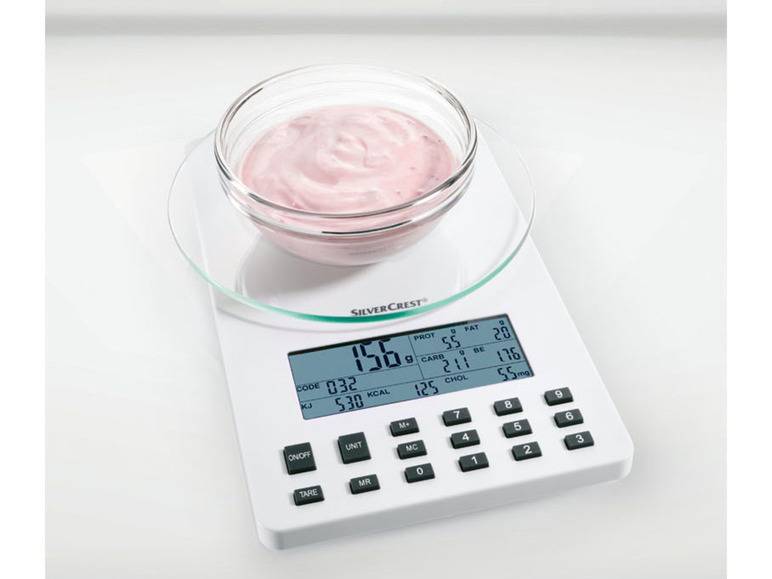 SILVERCREST® KITCHEN TOOLS Nährwert-Analysewaage fit »SNAW 1000 D2« Bis zu 55% Rabatt