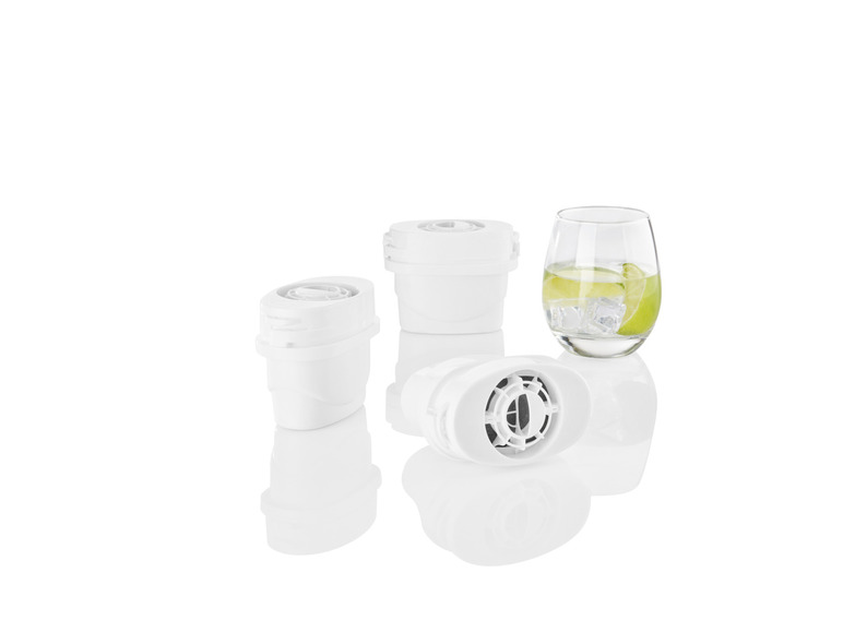 LIVARNO home Wasserfilter-Kartuschen, 3 Stück inkl. Adapter für Brita-Wasserkaraffen Im Verkauf