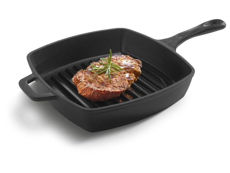 GRILLMEISTER Bratpfanne, aus Gusseisen Kostenloser Versand