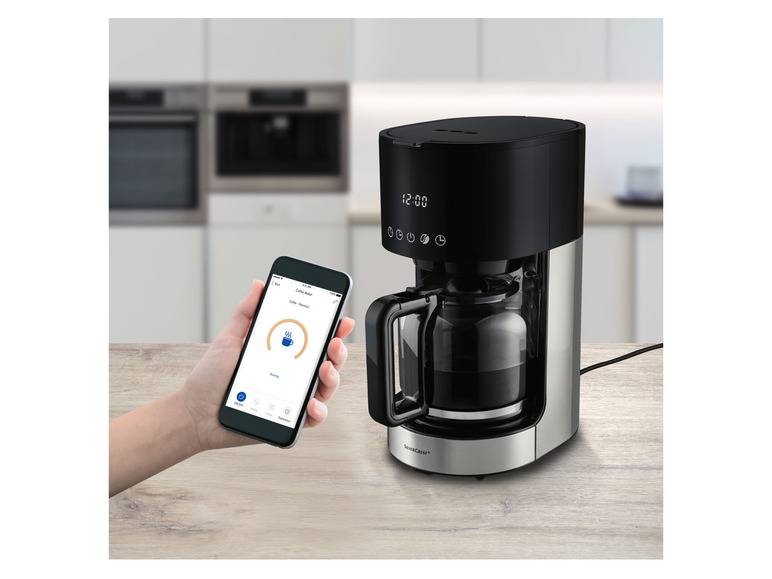 SILVERCREST® KITCHEN TOOLS Kaffeemaschine Smart »SKMS 900 A1«, 900 Watt Rabatt