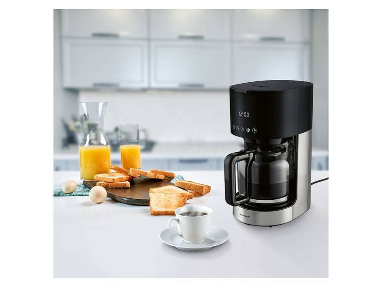 SILVERCREST® KITCHEN TOOLS Kaffeemaschine Smart »SKMS 900 A1«, 900 Watt Rabatt