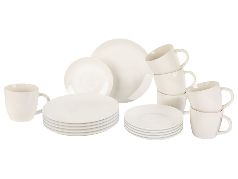 ERNESTO® Kaffeeservice, Porzellan, 18-teilig Versandkostenfrei